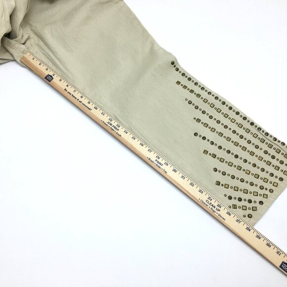NEW DG2 Diane Gilman Tan Bootcut Jeans Stud Embellishment Stretch size 18WP - Picture 6 of 9